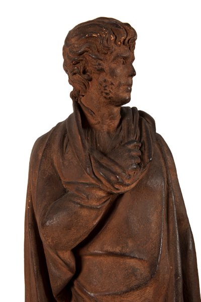 Self portrait, for the decoration of his tomb in the cemetery of Loyasse, Lyon by Joseph Chinard